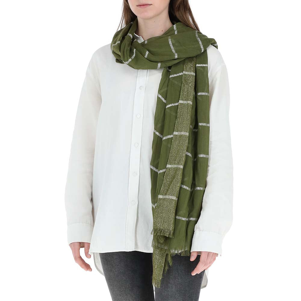 Pañuelo Rayas Vitral Verde Humana