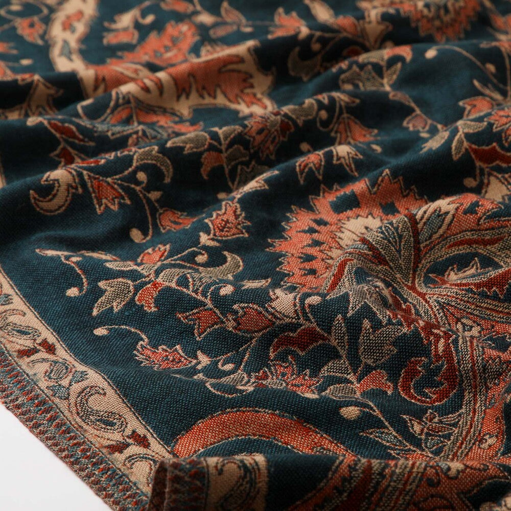 Pañuelo Jacquard Hayde Azul Humana