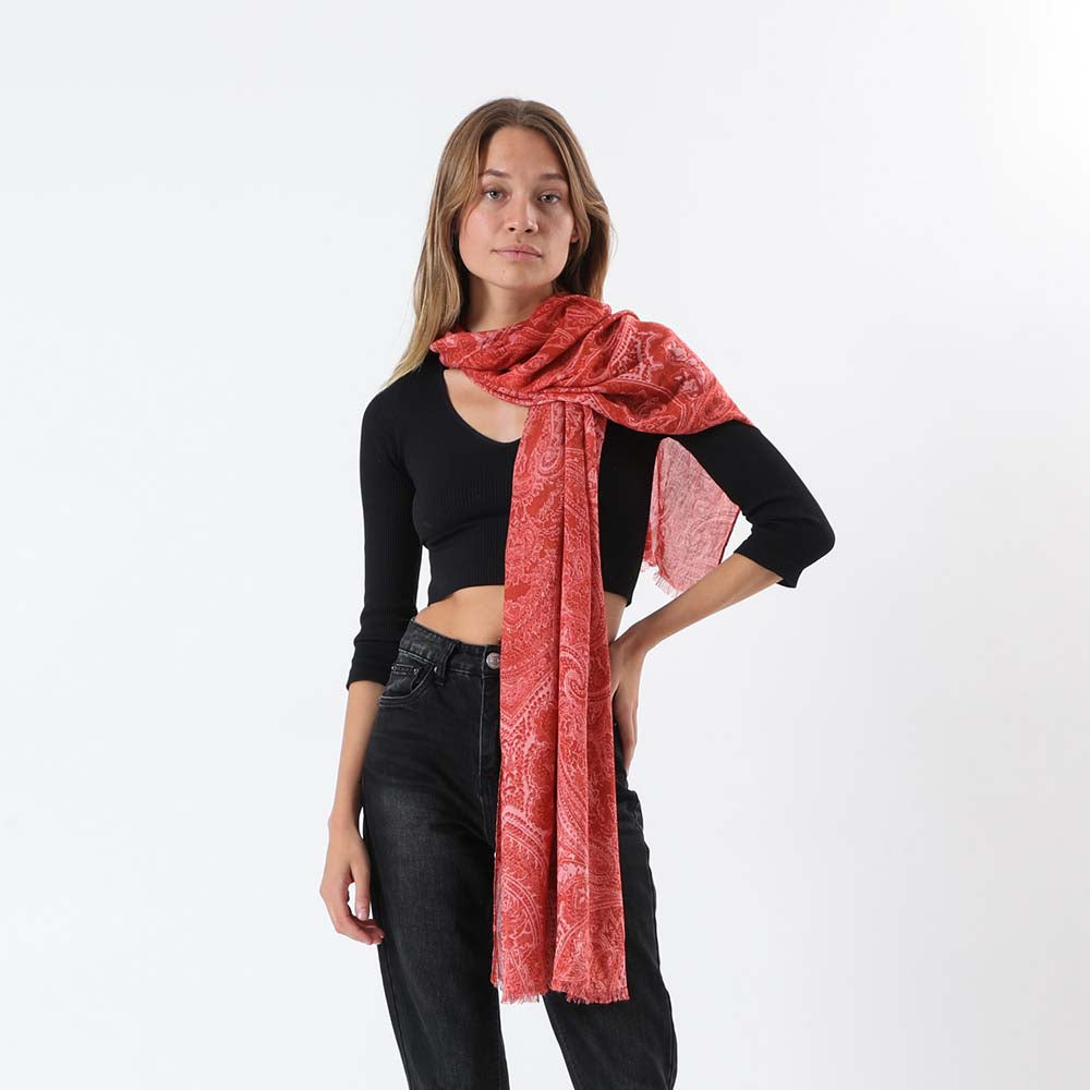 Pañuelo Estampado Rouge Rojo i-D