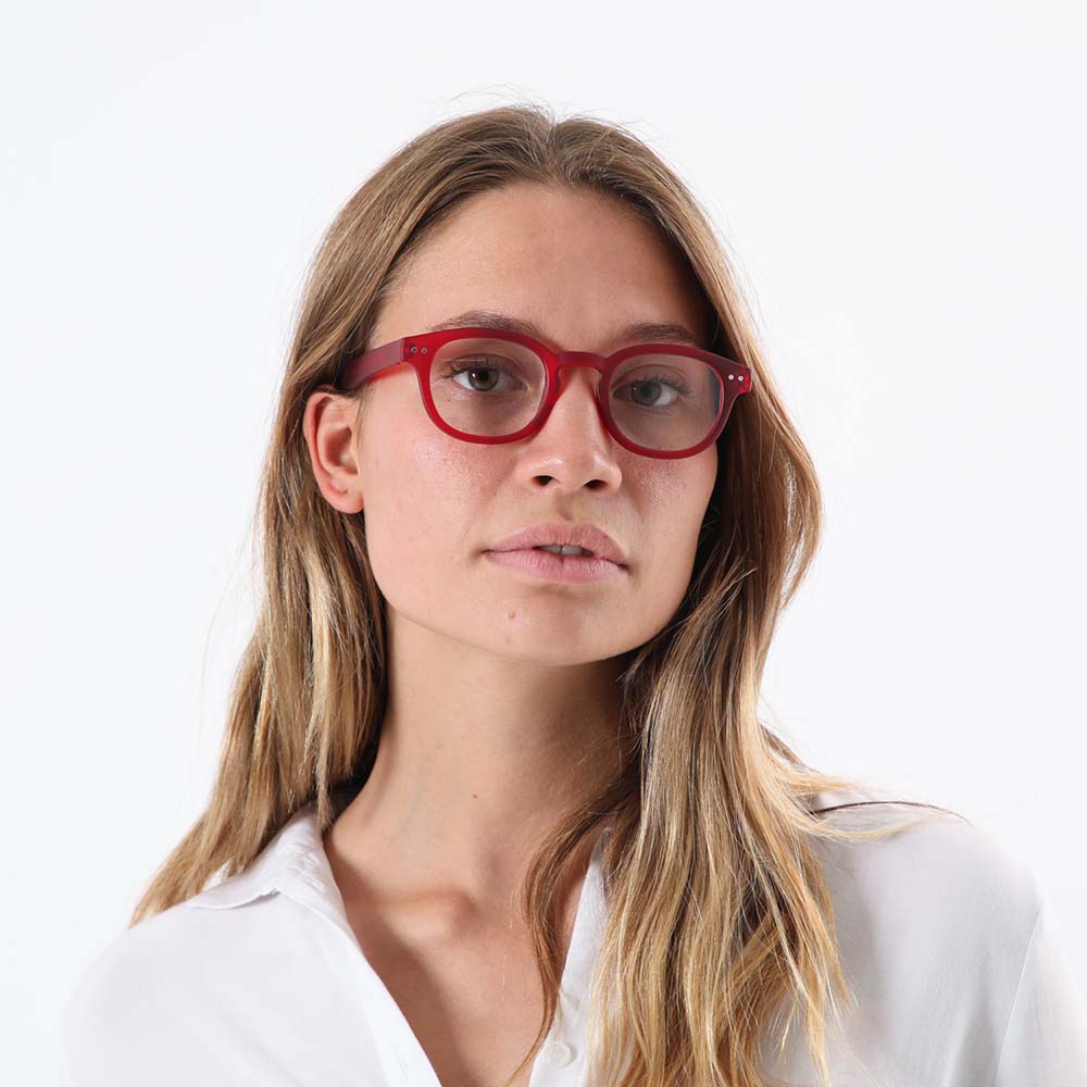 Anteojos de lectura Augusta Rojo 2,0 i-D