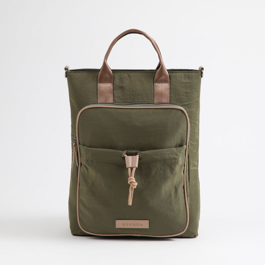 Mochila Computador Belén Nylon Verde Humana