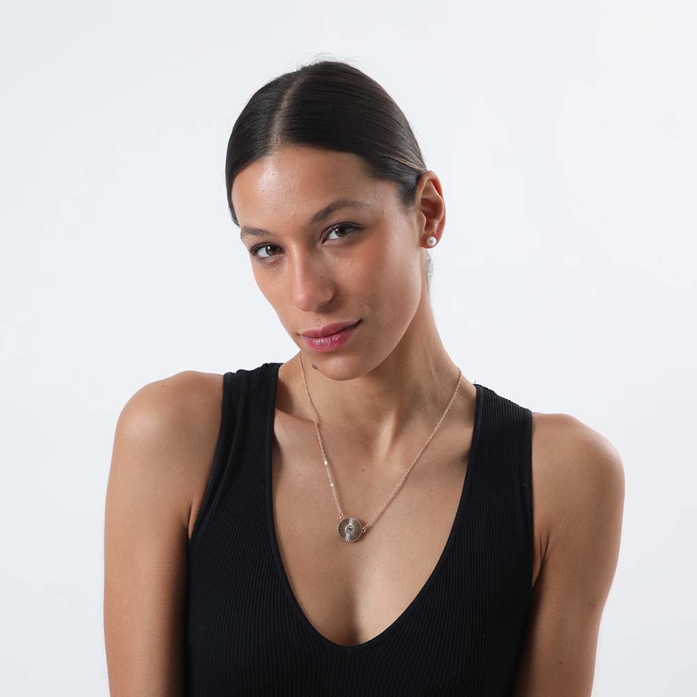 Collar + Aro Skal Dorado i-D
