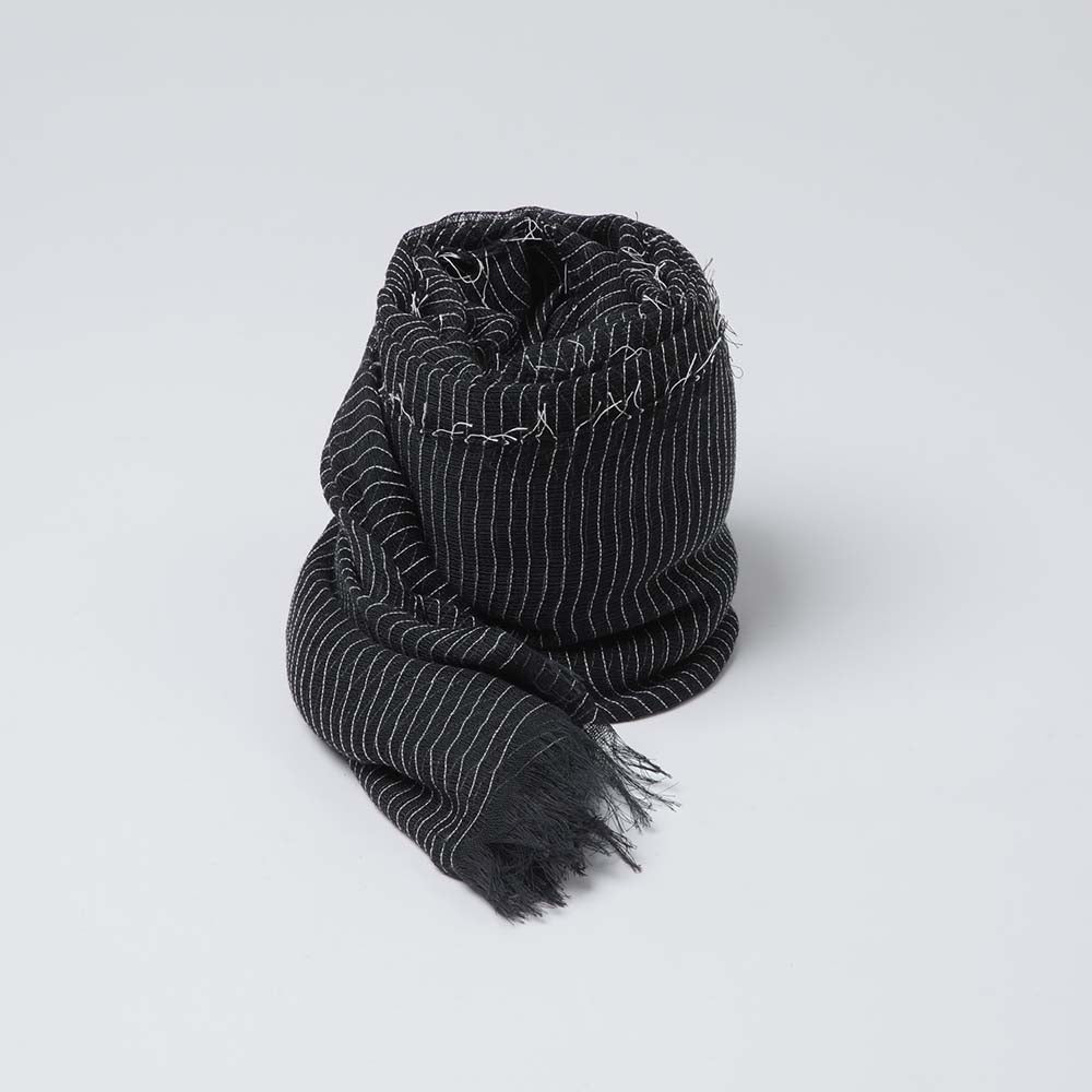 Pañuelo Liso Trama Negro Humana