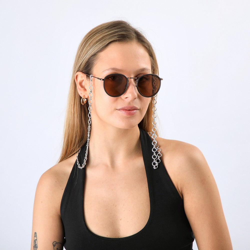 Strap Solid Coleen Plateado Humana
