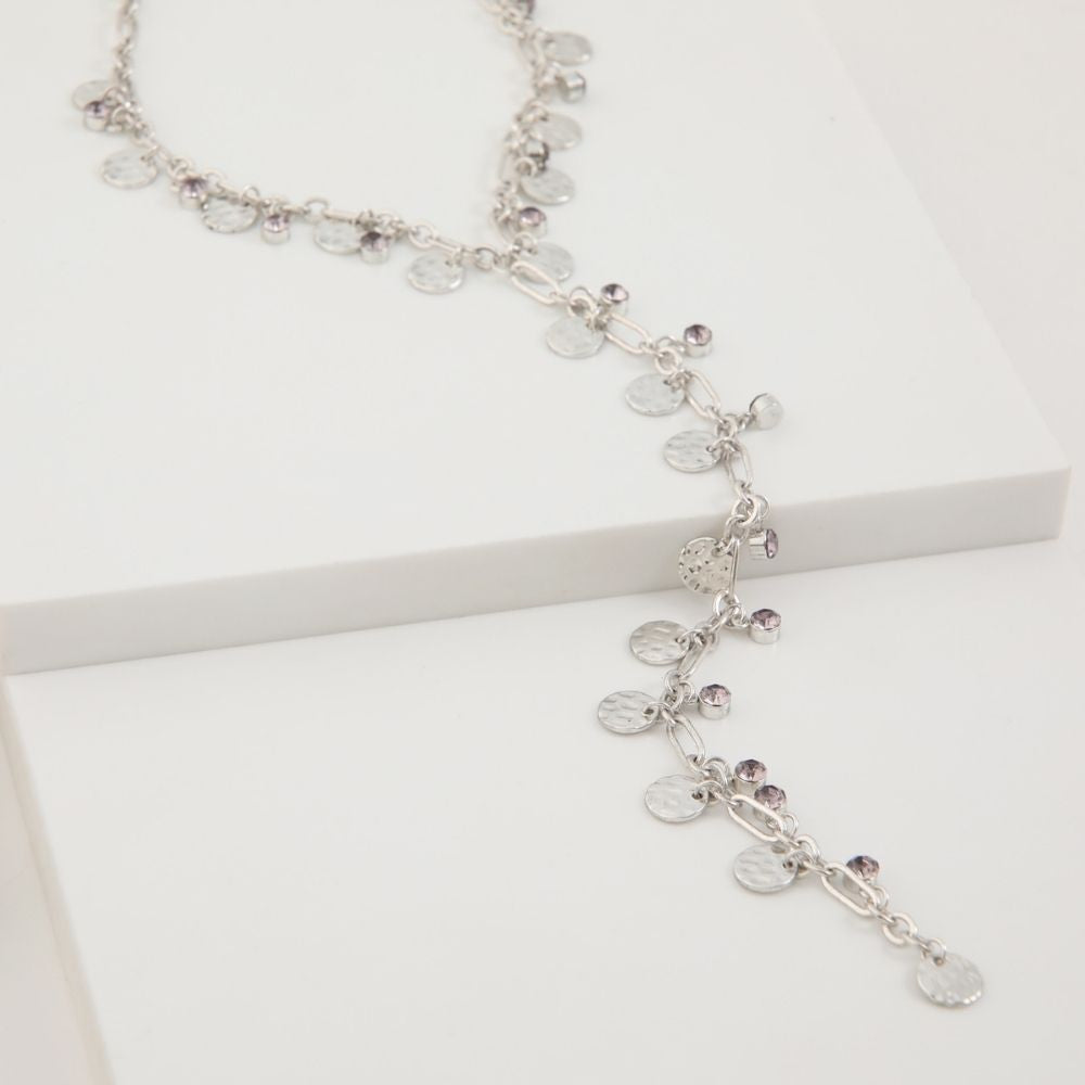 Collar Corto Plateado Studio Humana