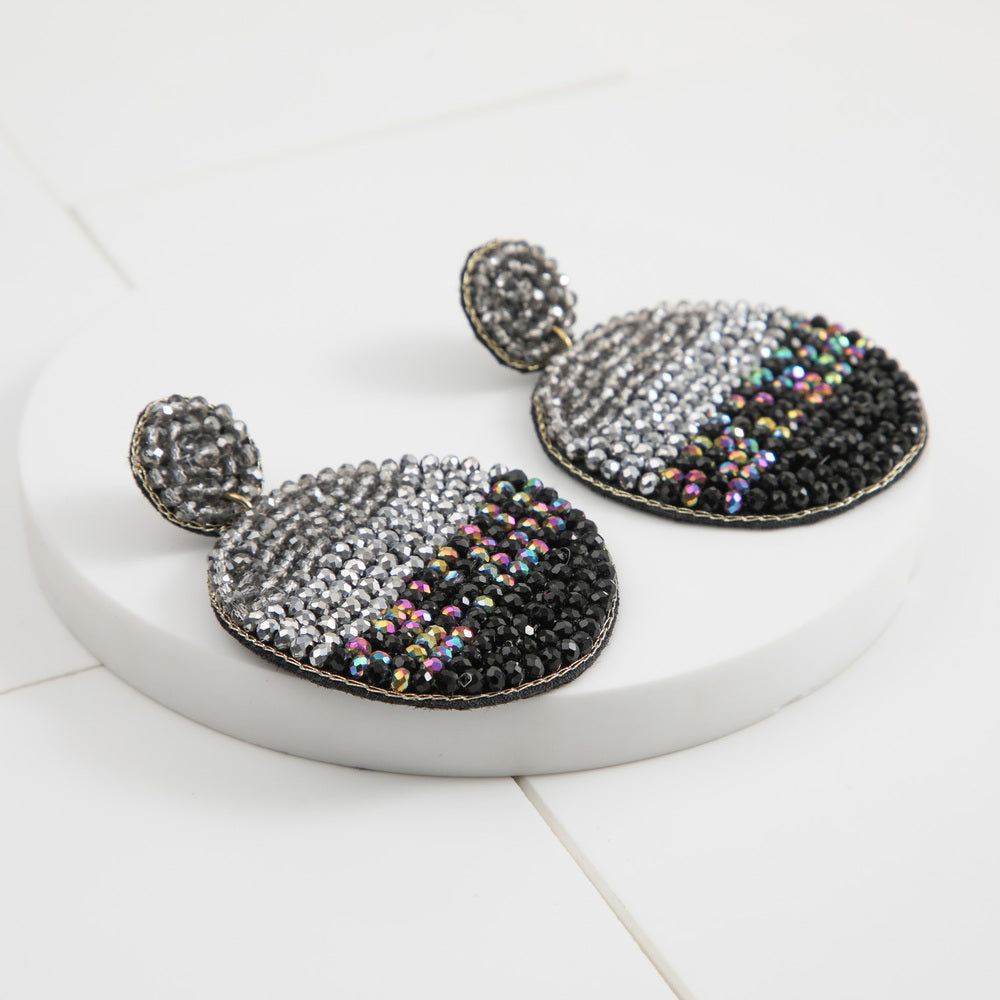 Aros Largo Málaga Plateado Humana