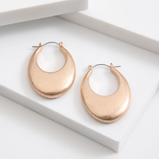 Aros Argolla Cerrada Dorado Humana