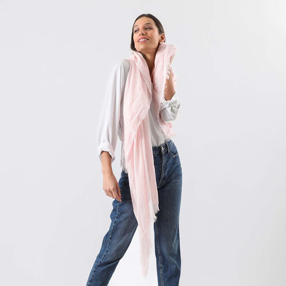 Pañuelo Liso Fresia Rosado Tatienne