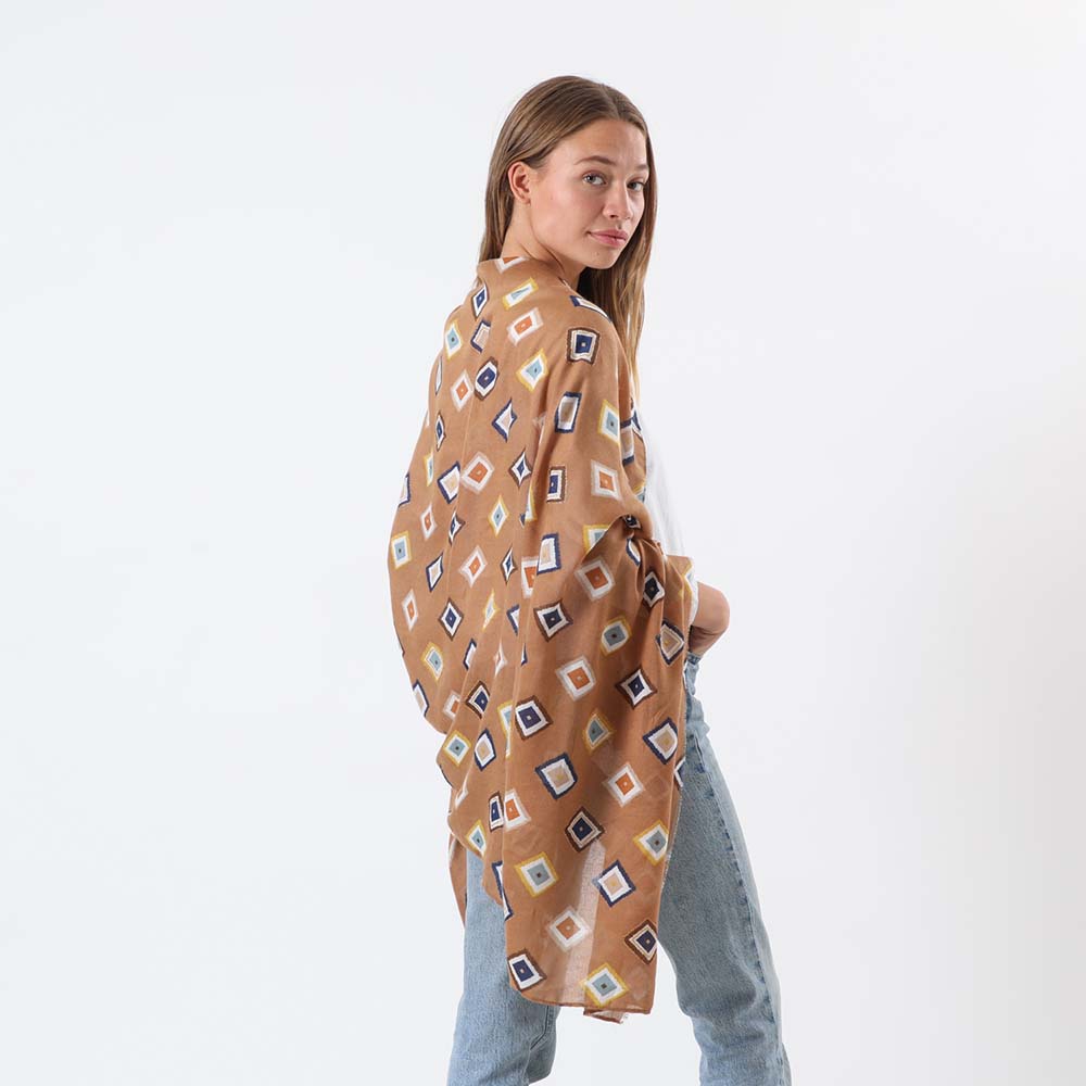 Pañuelo Estampado Jeán Café Humana