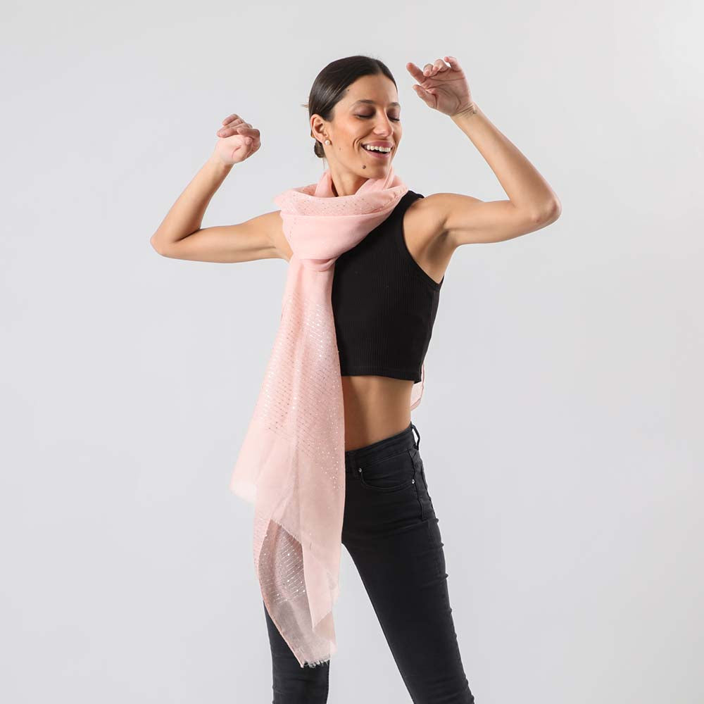 Pañuelo Liso Marsala Rosado Humana