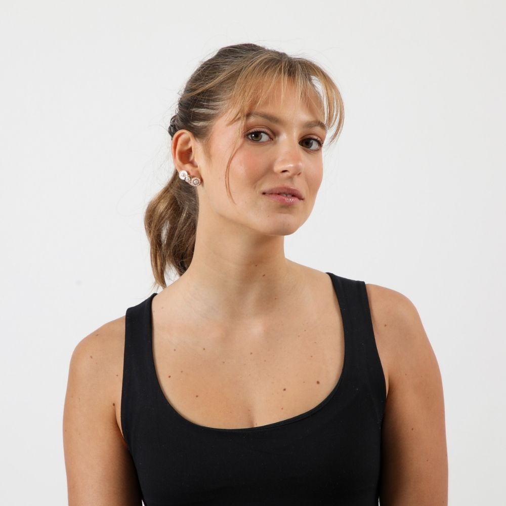 Aros Set Lena Dorado I-D