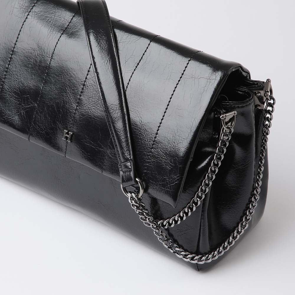 Cartera Hombro Sagres Negro Humana