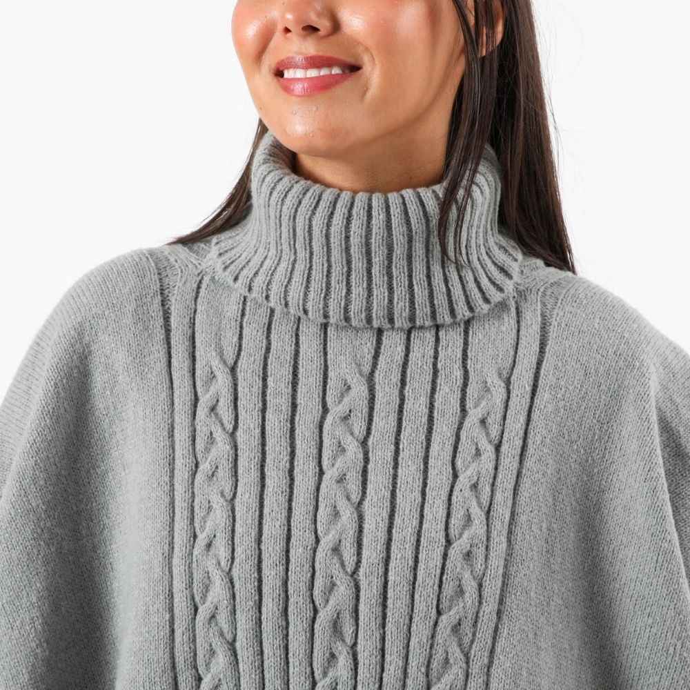 Poncho Gravity Gris I-D