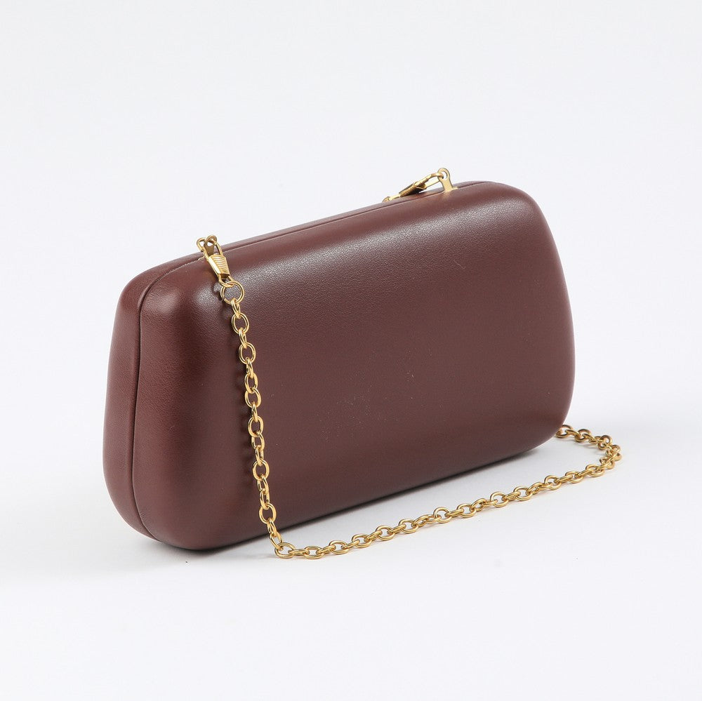 Cartera Clutch Stone Black Humana