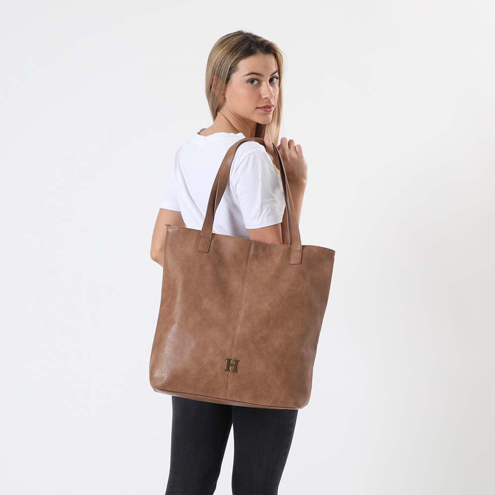 Cartera Hombro Fiona Café Humana