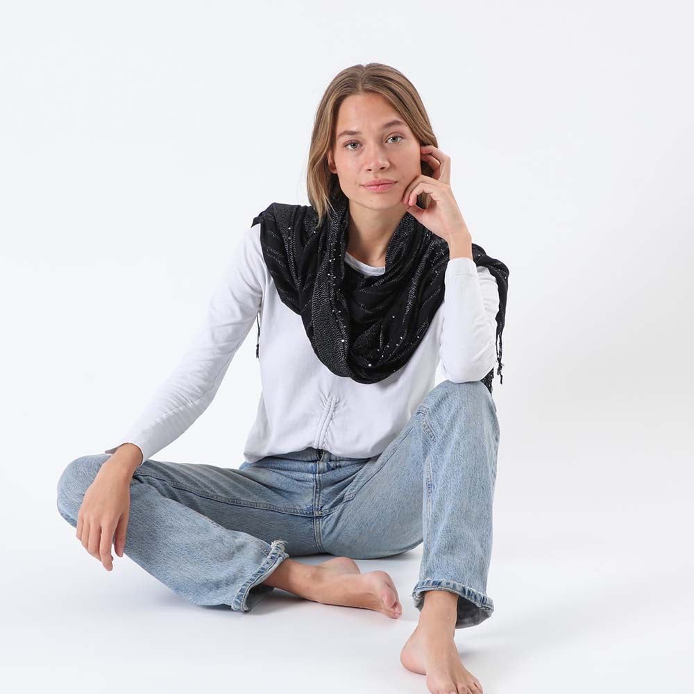 Pañuelo Liso Ons Negro Humana