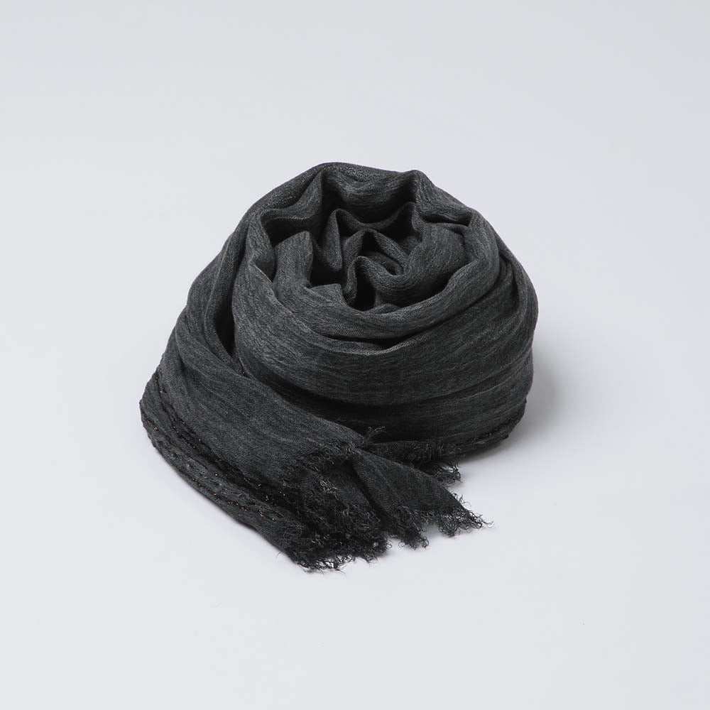 Pañuelo Liso Adelaide Negro i-D