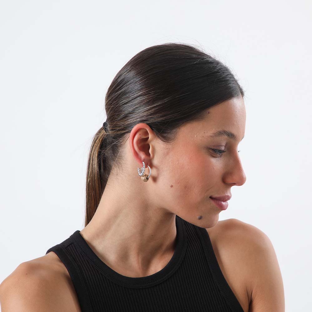 Set Aros Amarilis Beige Humana