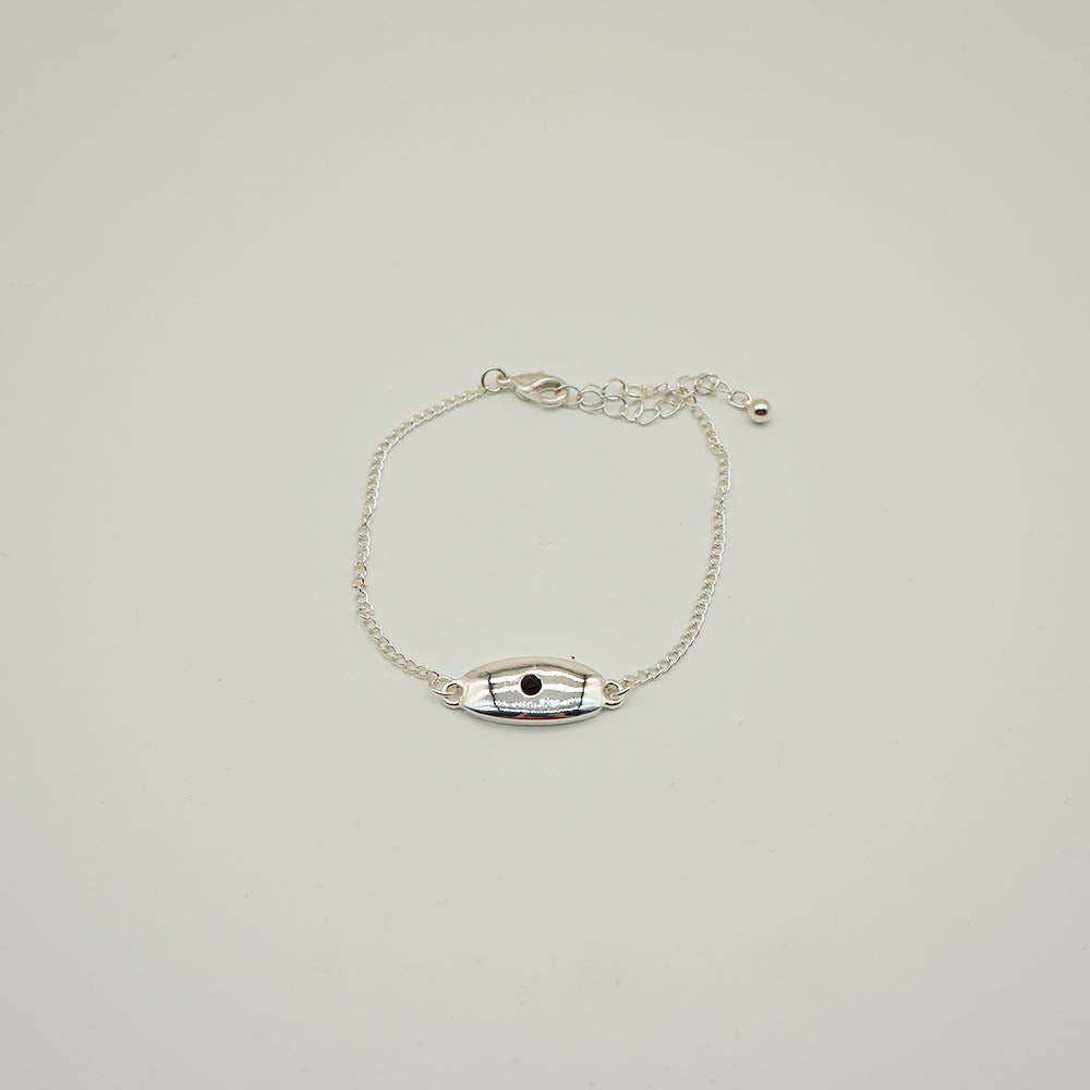 Pulsera Blanda Loreto Plateado Tatienne