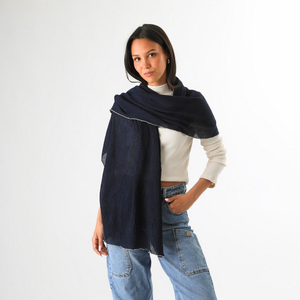 Pañuelo Liso Dario Azul Humana