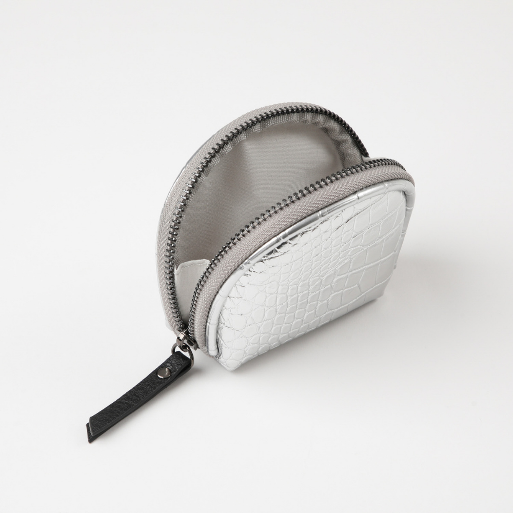 Monedero Sava Plateado Tatienne