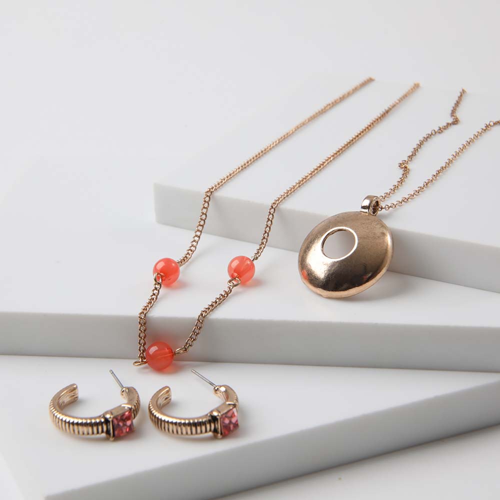 Collar Set Mantua Dorado Tatienne