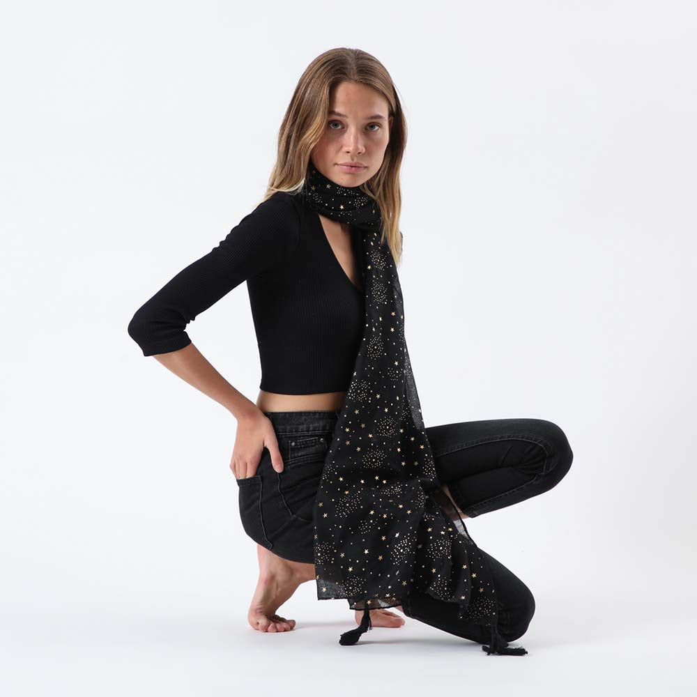 Pañuelo Estampado Ouro Negro i-D