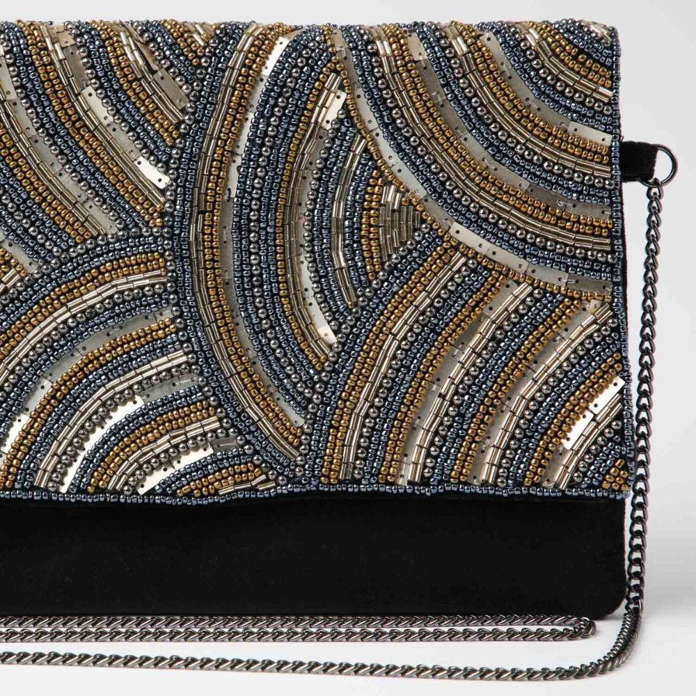 Clutch Niza Negro Tatienne
