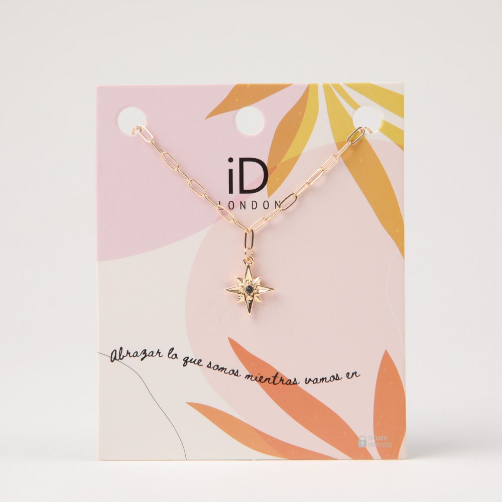 Collar Corto Estefi Dorado i-D