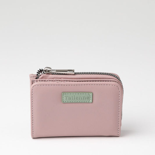 Billetera mediana Klaus Nylon rosado Tatienne