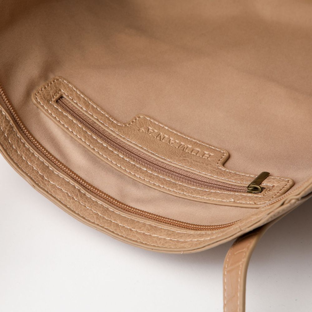 Cartera Hombro Elche Beige Humana