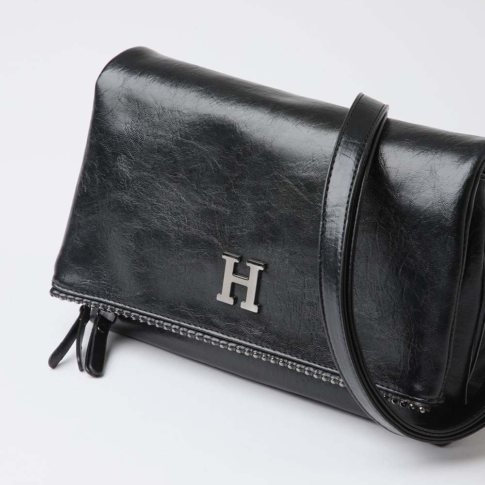 Cartera Cruzada Tyler Negro Humana