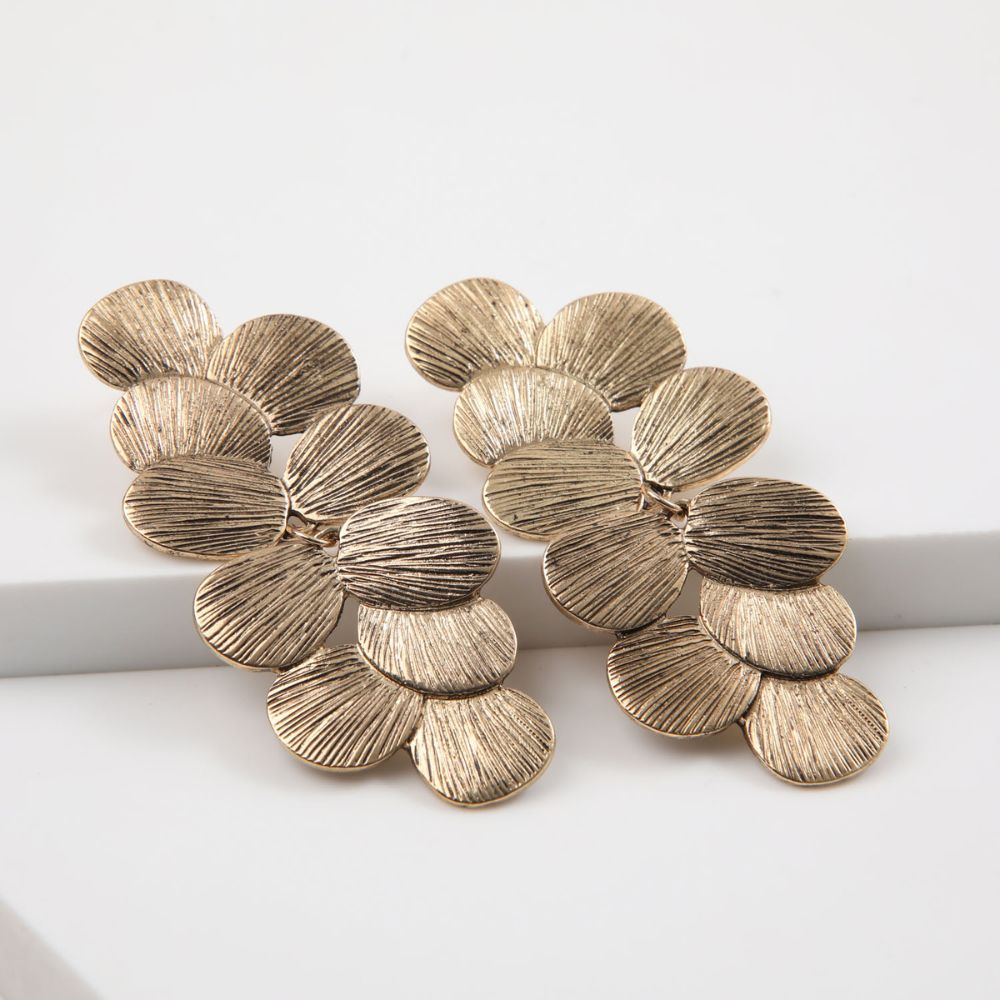 Aros Largo Elisa Dorado Humana