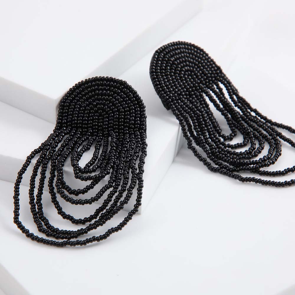 Aros Largo Lennon Negro Humana