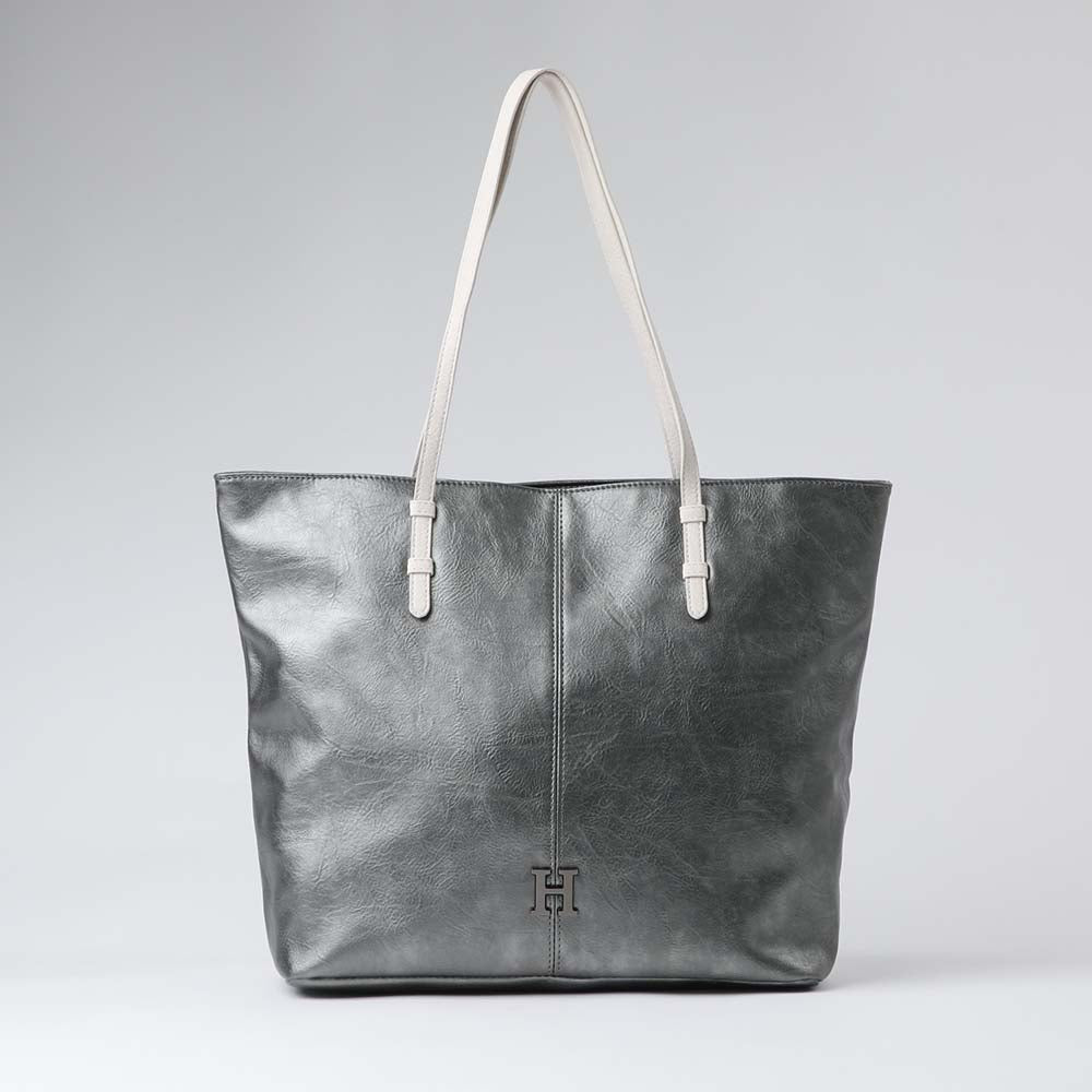 Cartera Hombro Margaret Plateada Humana