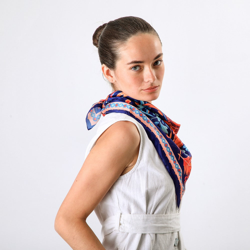 Bandana Karl Blue Tatienne