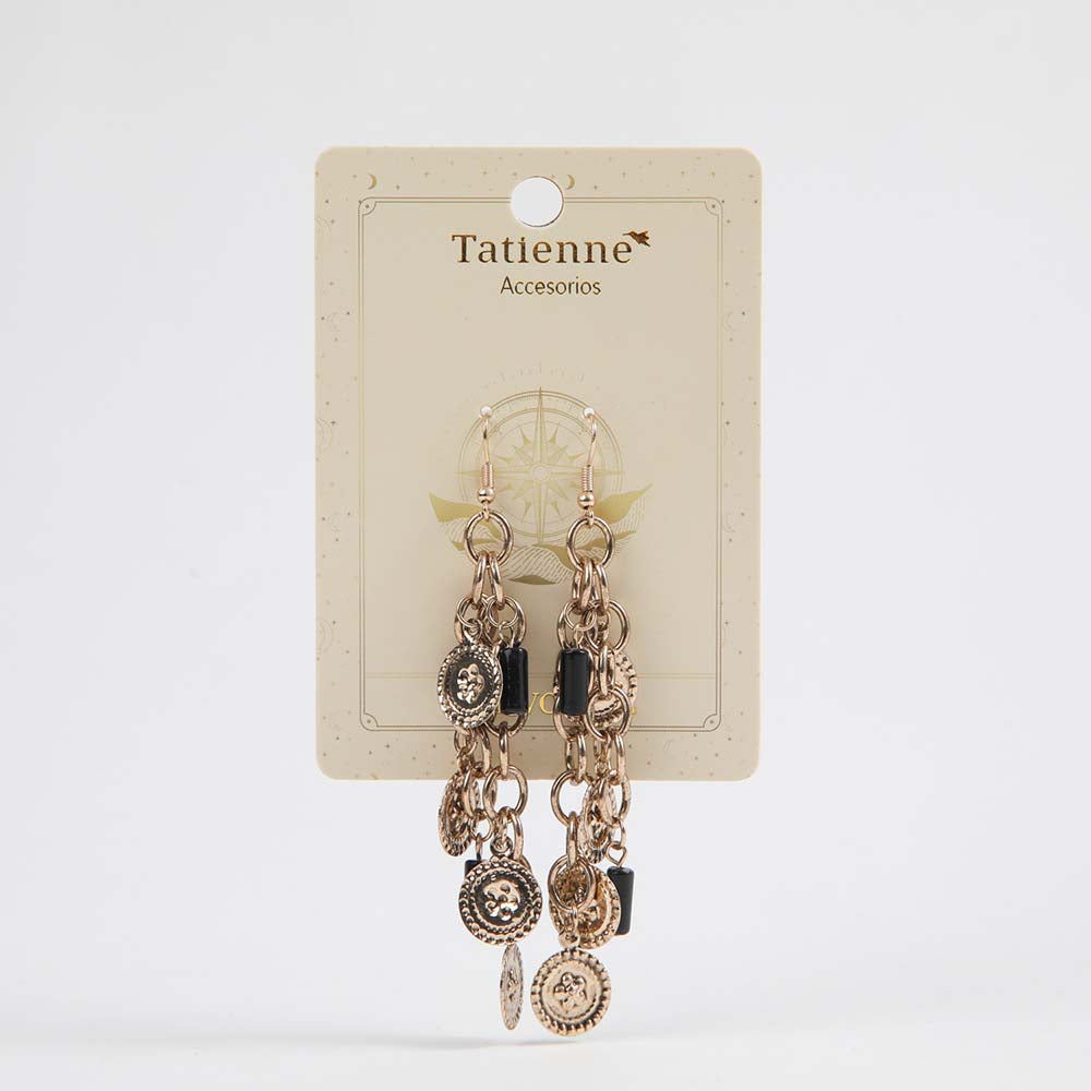 Aros Largo Viatge Negro Tatienne