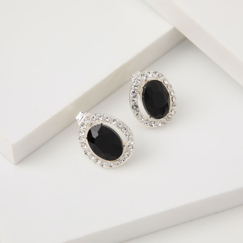 Aros Clip Java Negro Tatienne