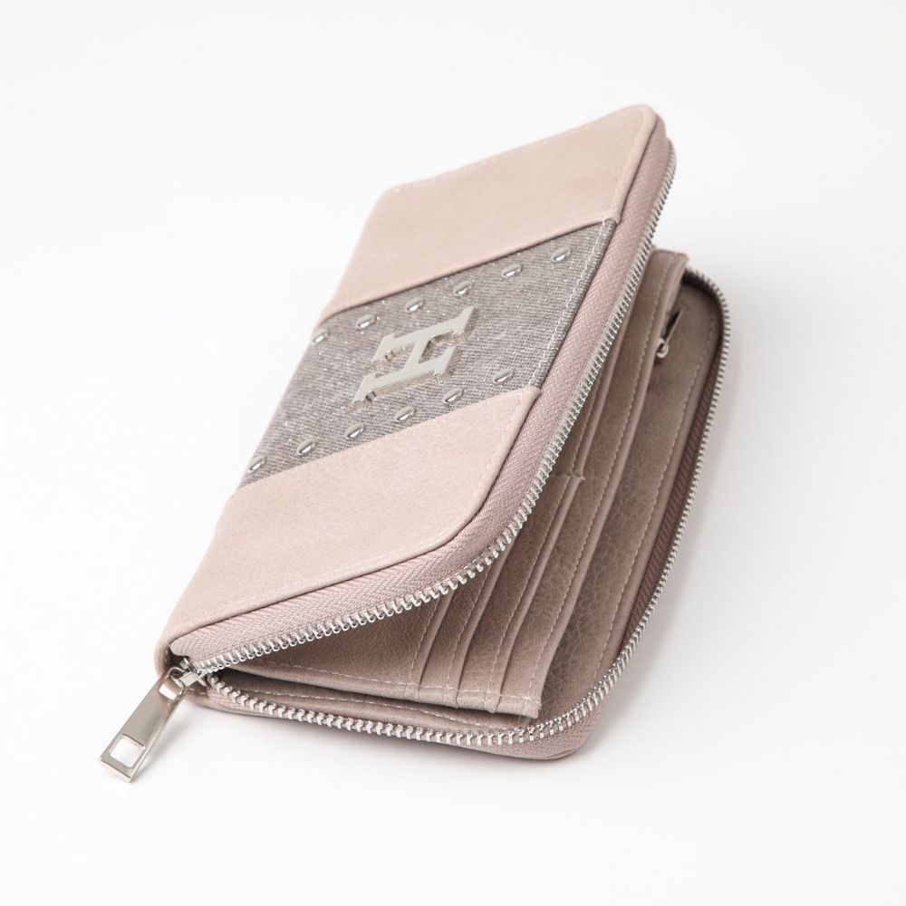 Billetera Grande Beige Humana