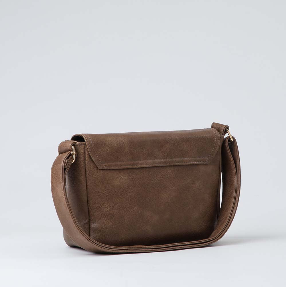 Cartera Cruzada Sara Beige i-D