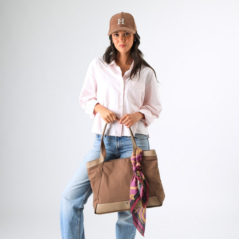 Cartera Tote Cosi Café Humana