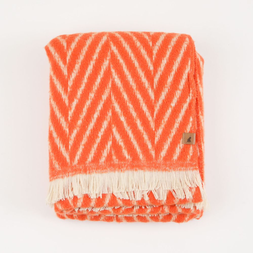Manta Maja Orange Tatienne