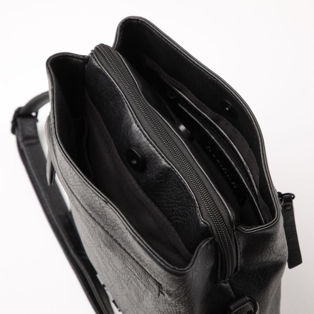 Cartera Cruzada Avila Negra Humana