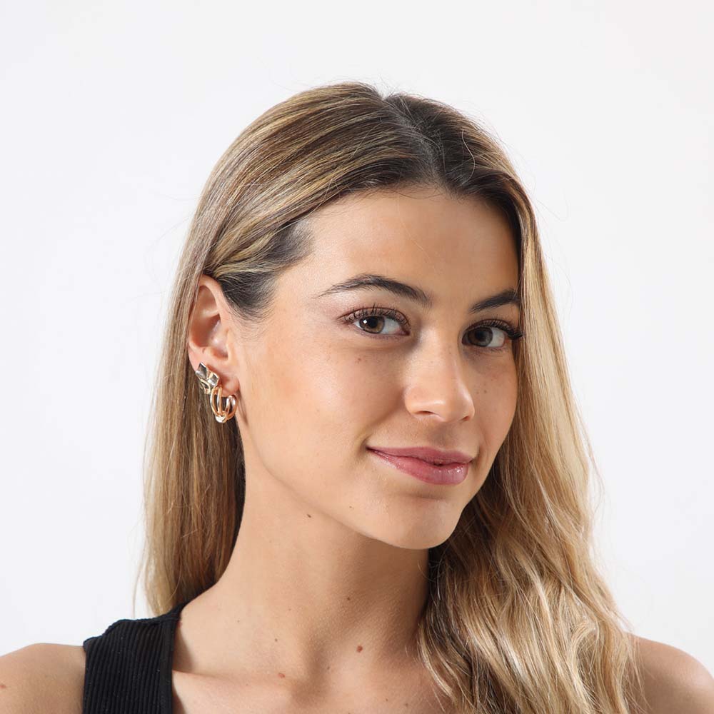 Set de Aros Who Dorados i-D