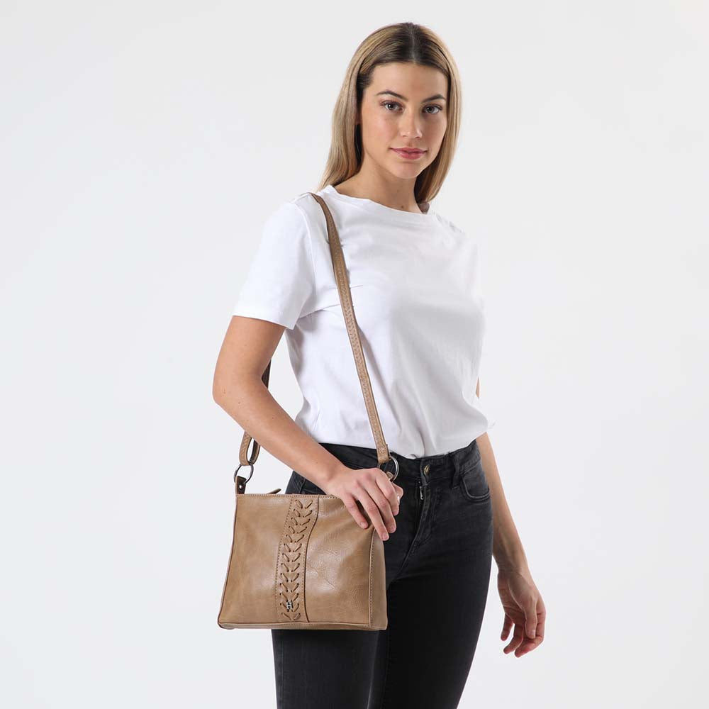 Cartera Cruzada Mia Café Humana