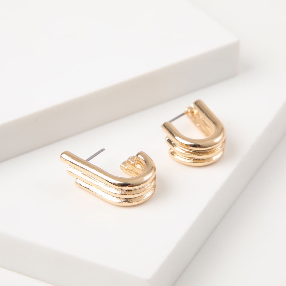 Aros Argolla Metal Power 17 Dorado i-D