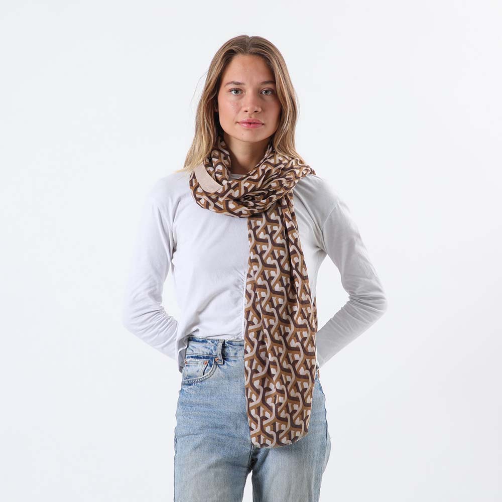 Pañuelo Estampado Zaragoza Café Humana