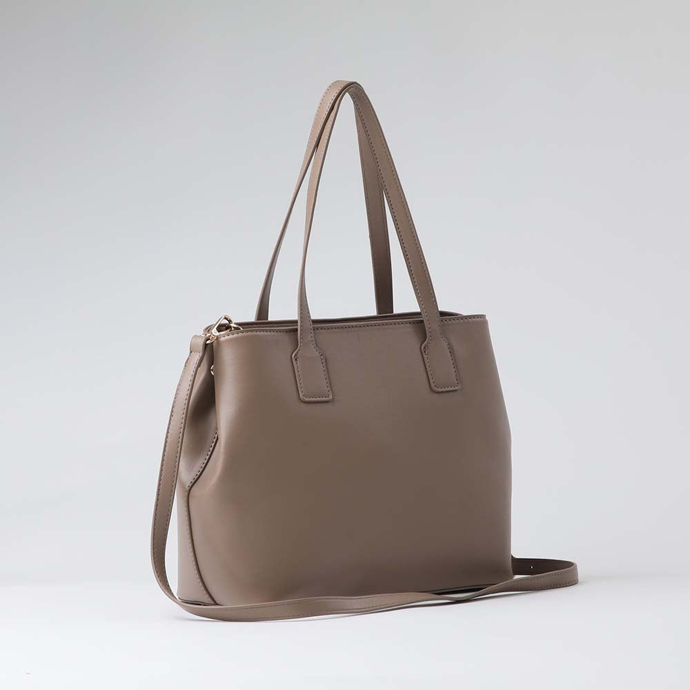 Cartera Hombro Brigitte Beige i-D