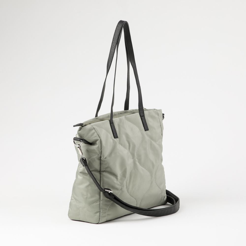 Cartera Hombro Aster Verde I-D