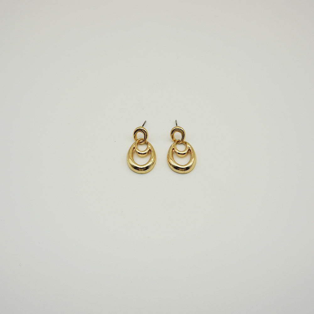 Aros Medianos Dorados Shimering Sahara i-D